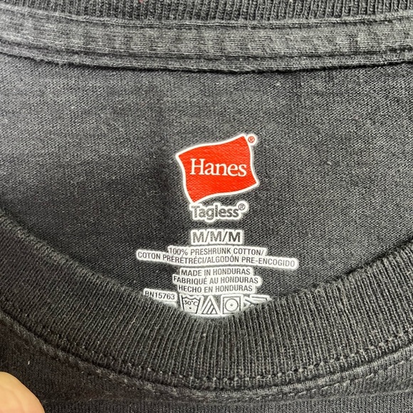 Garth Brooks World tour ‘14-’15 Men’s Sz M Hanes Blk Country Music Concert 1532 - Picture 3 of 8